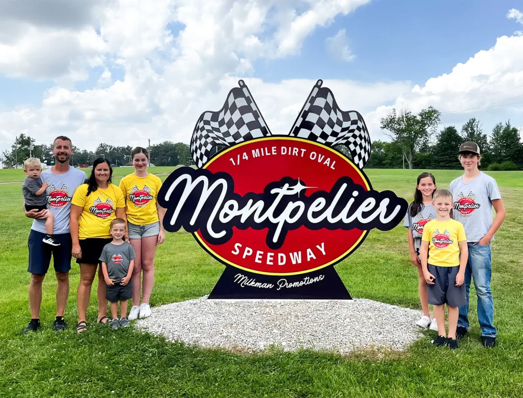 Montpelier Speedway Sutter Family